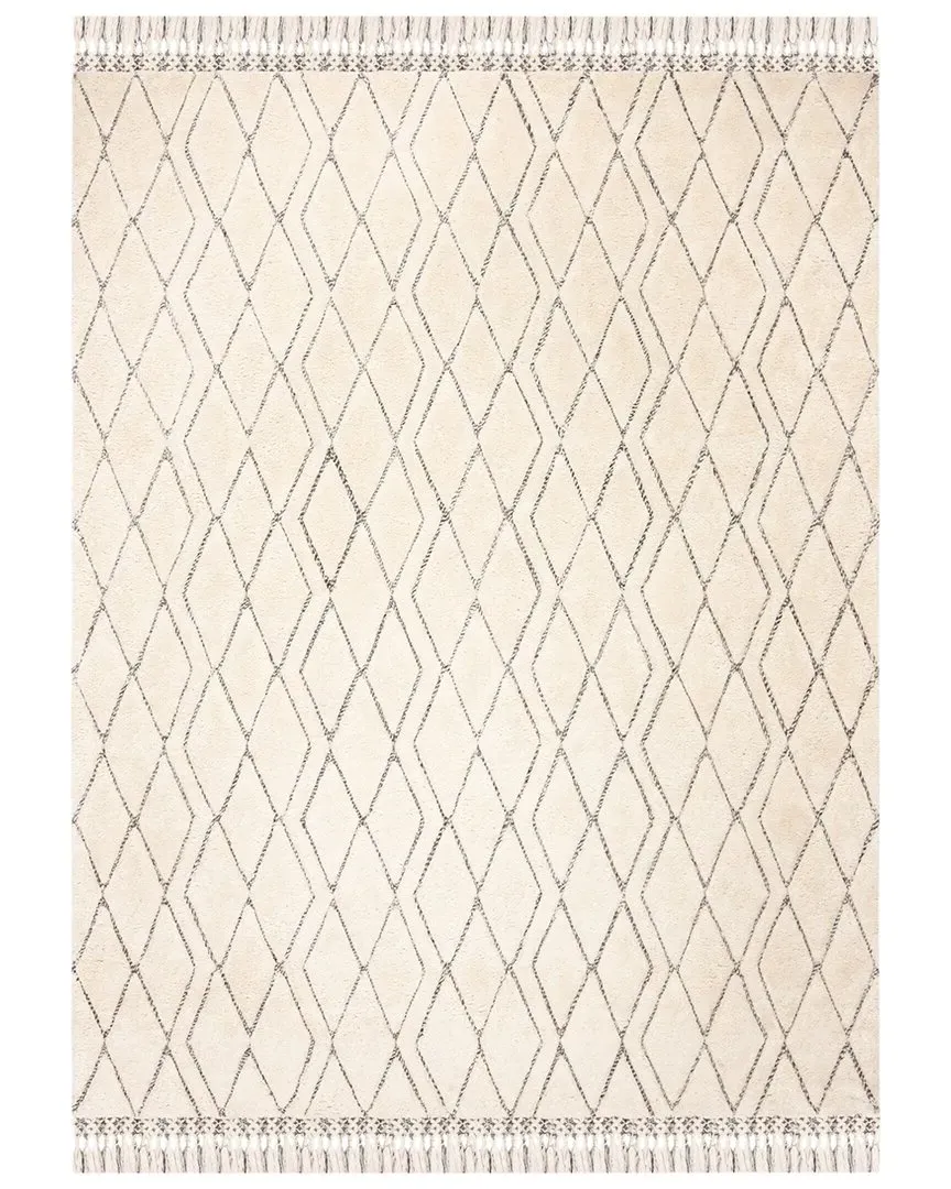 Casablanca Hand-Tufted Rug - Ivory, Polyester