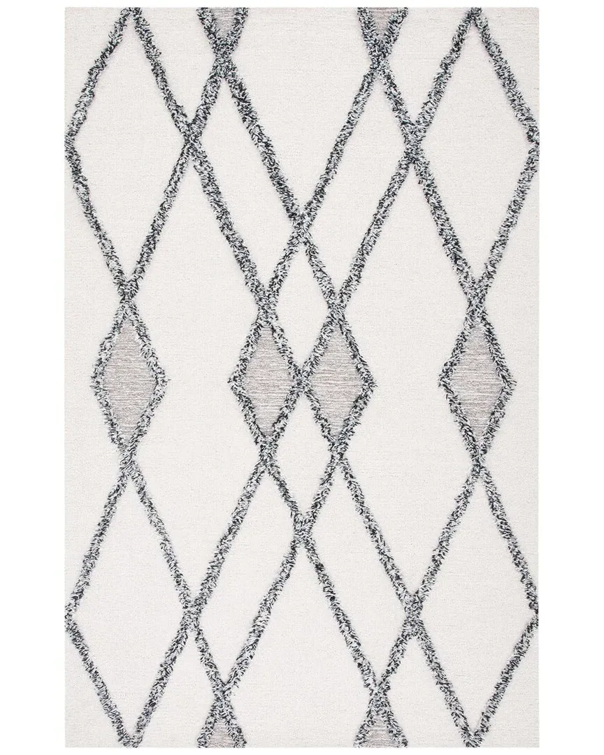 Casablanca Hand-Tufted Rug - Ivory, Wool-Blend