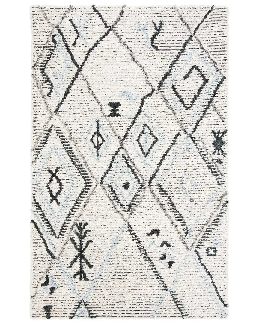 Casablanca Hand Tufted Wool Rug - Grey
