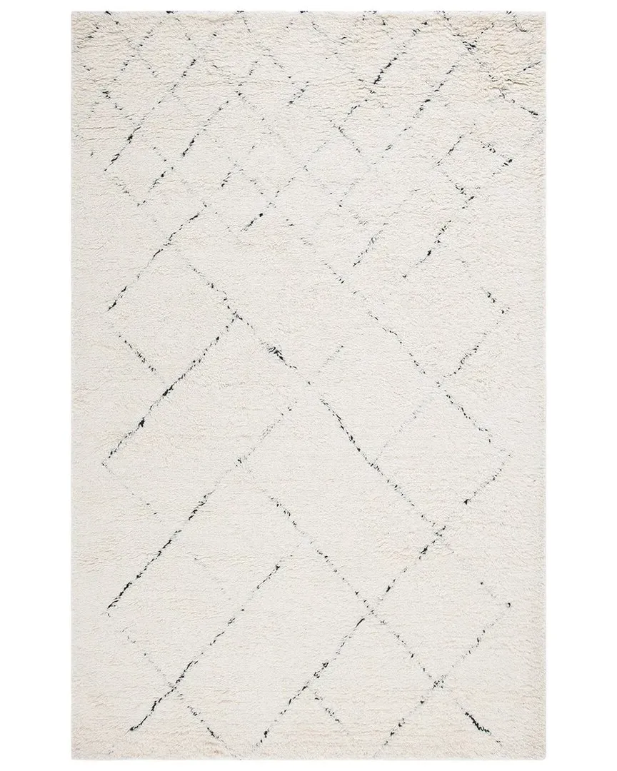 Casablanca Hand Tufted Wool Rug - Ivory