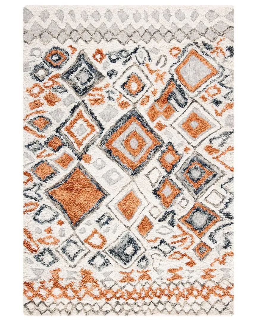 Casablanca Hand Tufted Wool Rug - Ivory