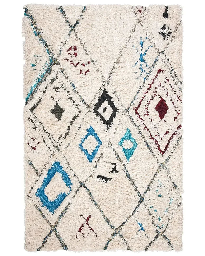 Casablanca Hand Tufted Wool Rug - Ivory