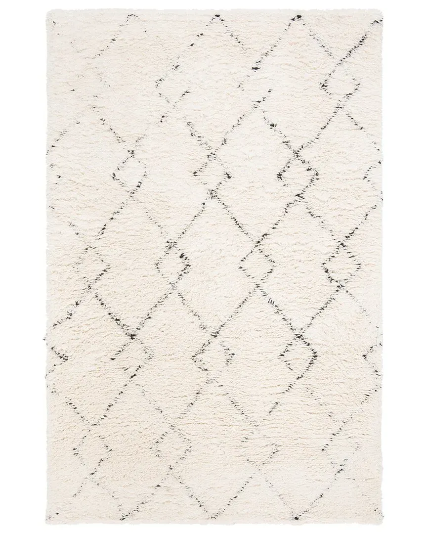 Casablanca Hand Tufted Wool Rug - Ivory