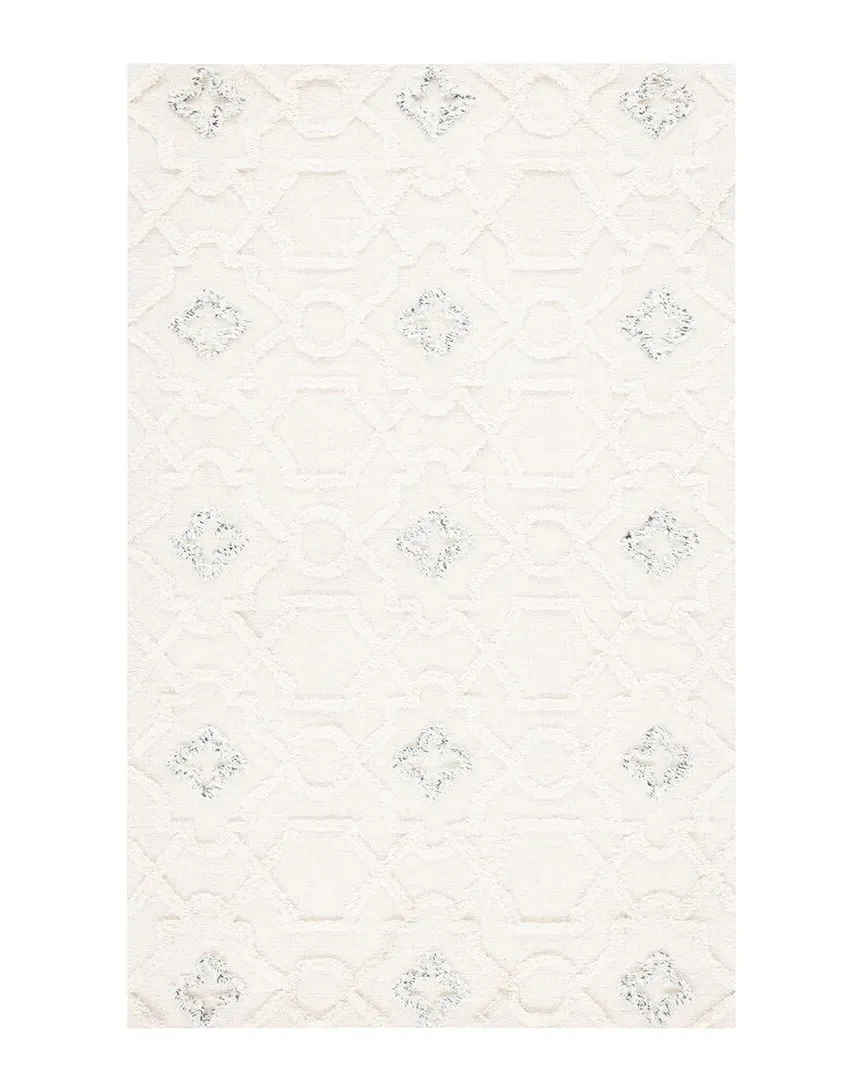 Casablanca Hand Tufted Wool Rug - Ivory
