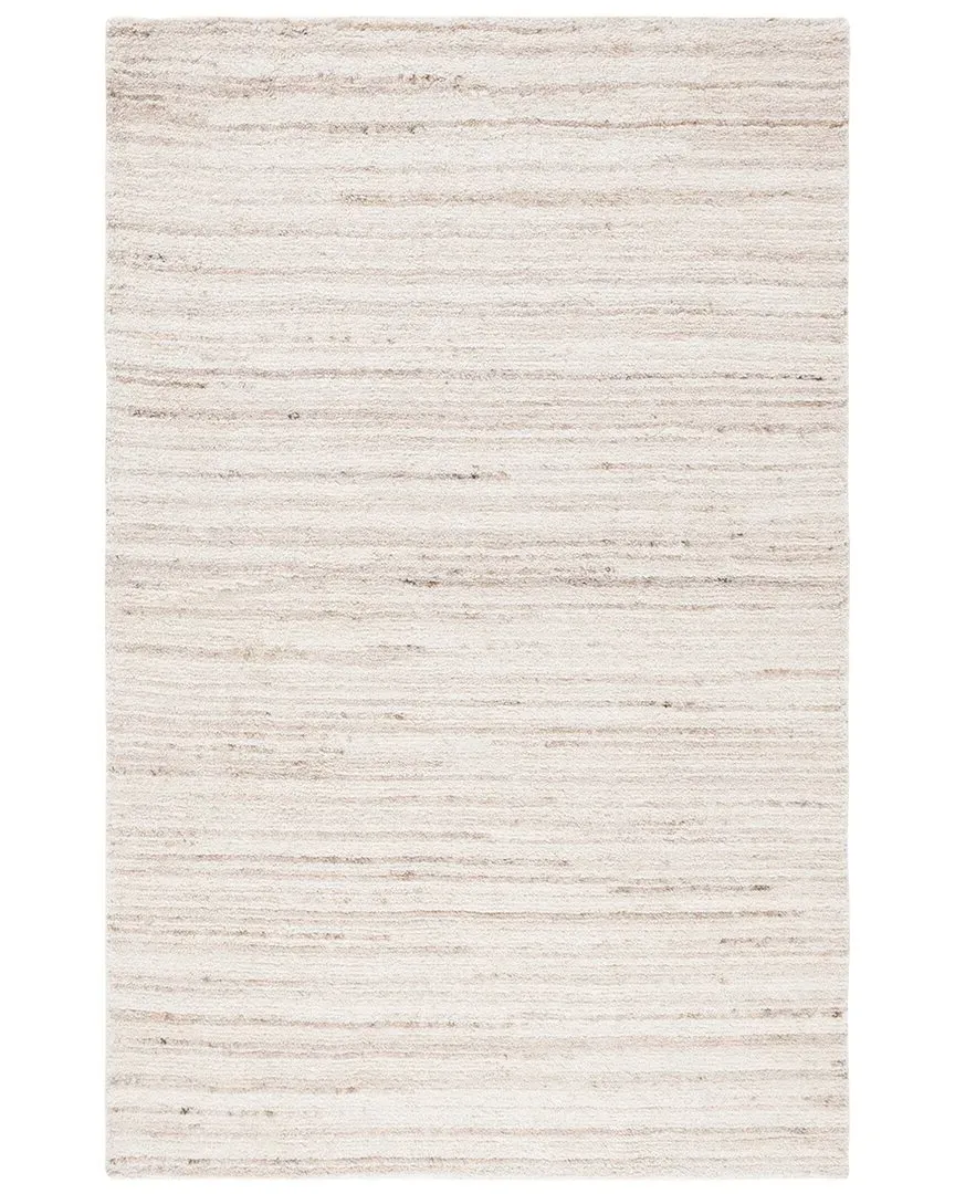 Casablanca Hand Woven Rug - Beige, Wool-Blend