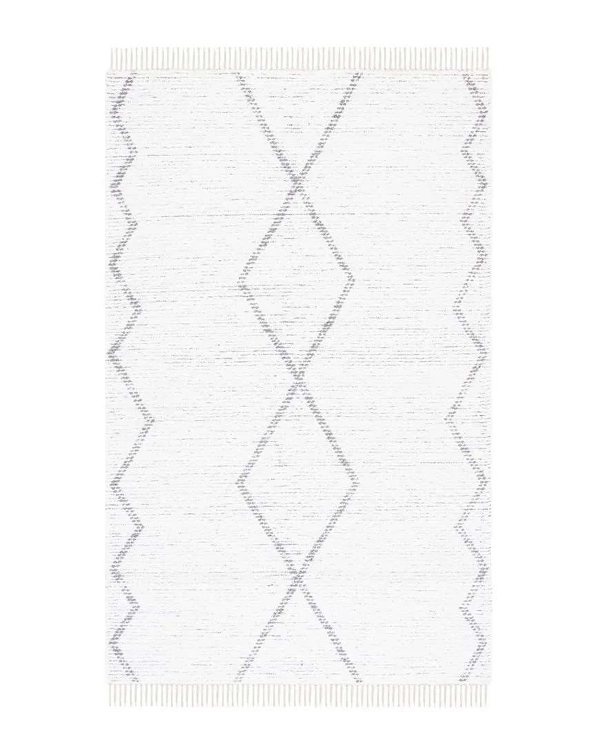 Casablanca Hand Woven Rug - Ivory, Cotton