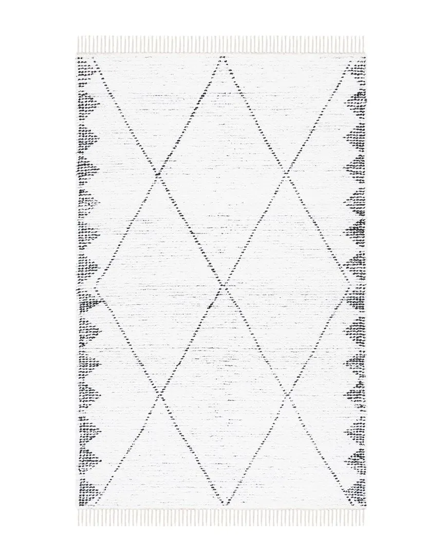Casablanca Hand Woven Rug - Ivory, Cotton image
