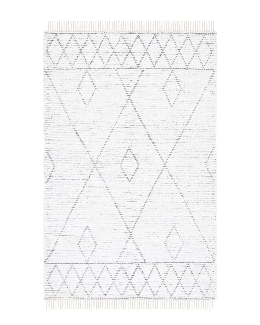 Casablanca Hand Woven Rug - Ivory, Cotton