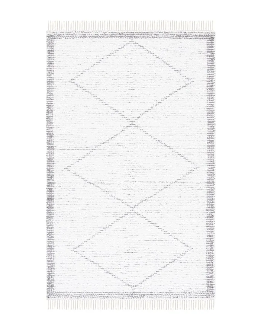 Casablanca Hand Woven Rug - Ivory, Cotton