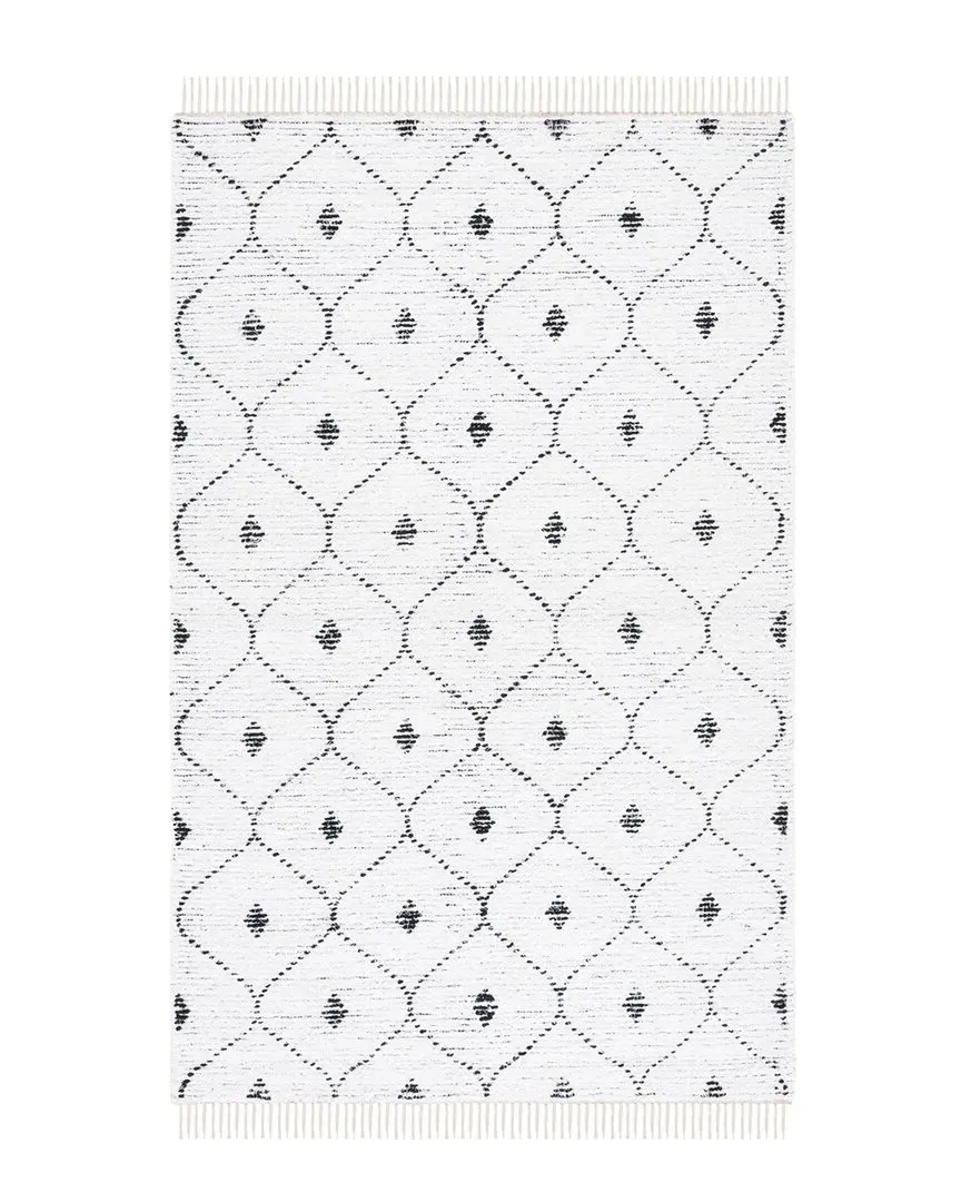 Casablanca Hand Woven Rug - Ivory, Cotton