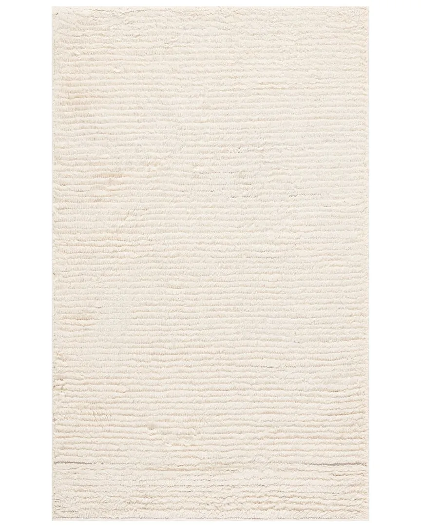 Casablanca Hand Woven Rug - Ivory, Wool-Blend