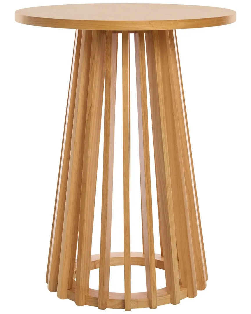 Cassio Round Accent Table - Natural