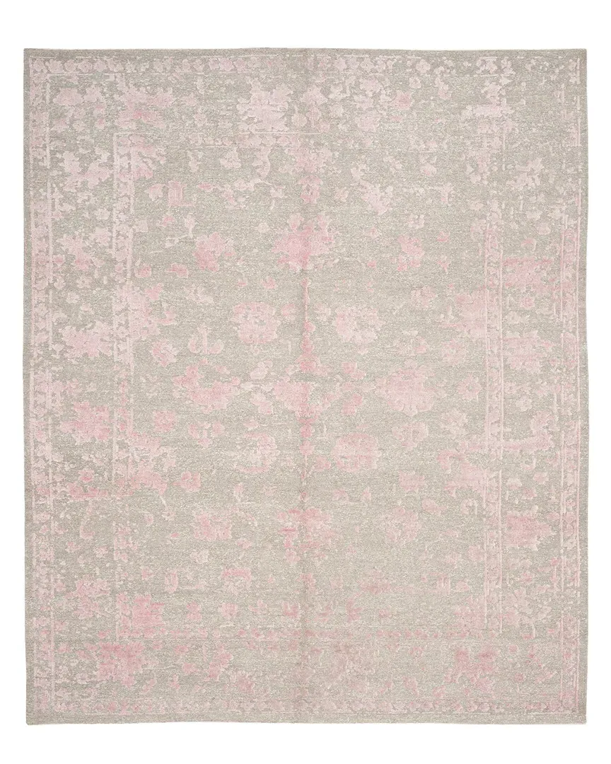 Centennial Hand-Knotted Rug - Silver, Wool