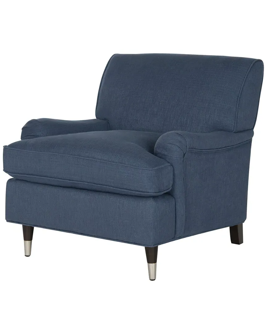 Chloe Club Chair - Navy, Birch image