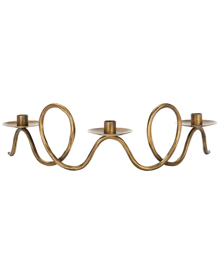 Cian Candle Centerpiece - Brass image