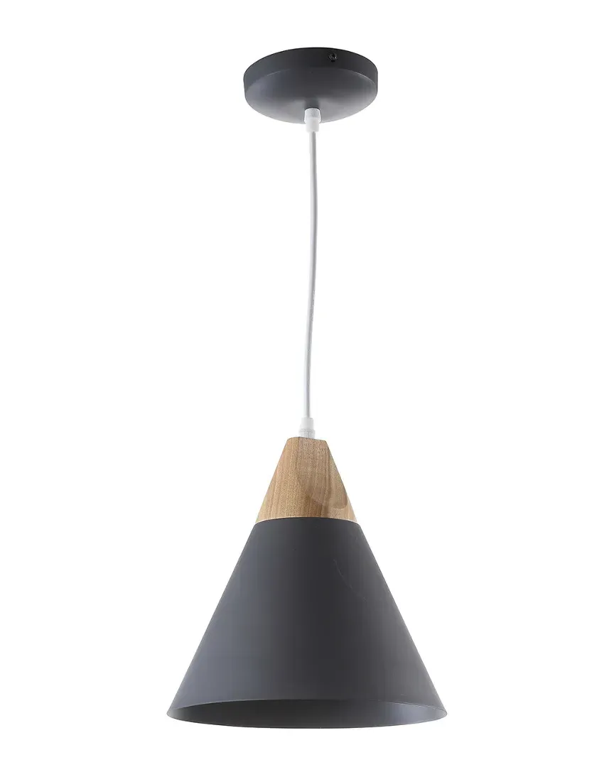 Cila Pendant Light - Grey, Wood image