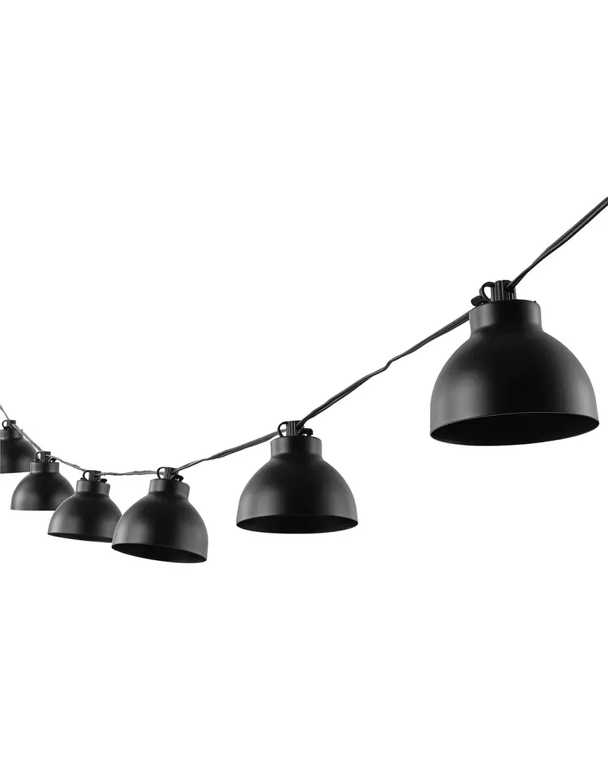 Claudie LED Outdoor String Lights - Black