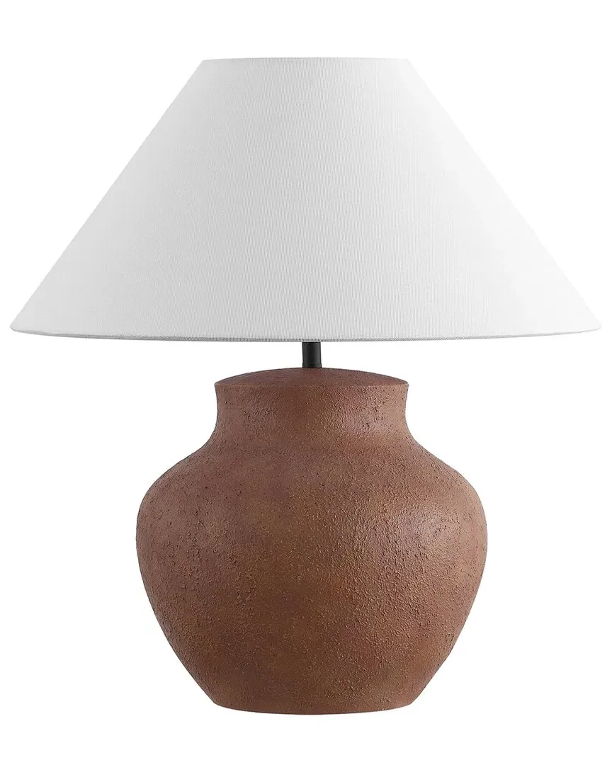 Clay 21.75in Table Lamp - Brown, Resin image