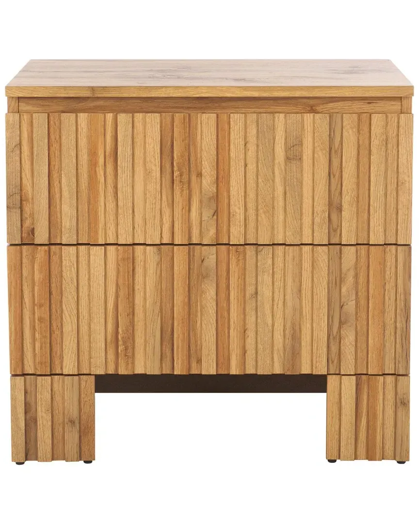 Conall 2-Drawer Nightstand - Oak image