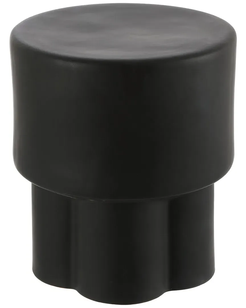 Cordiz Garden Stool - Black, Ceramic image