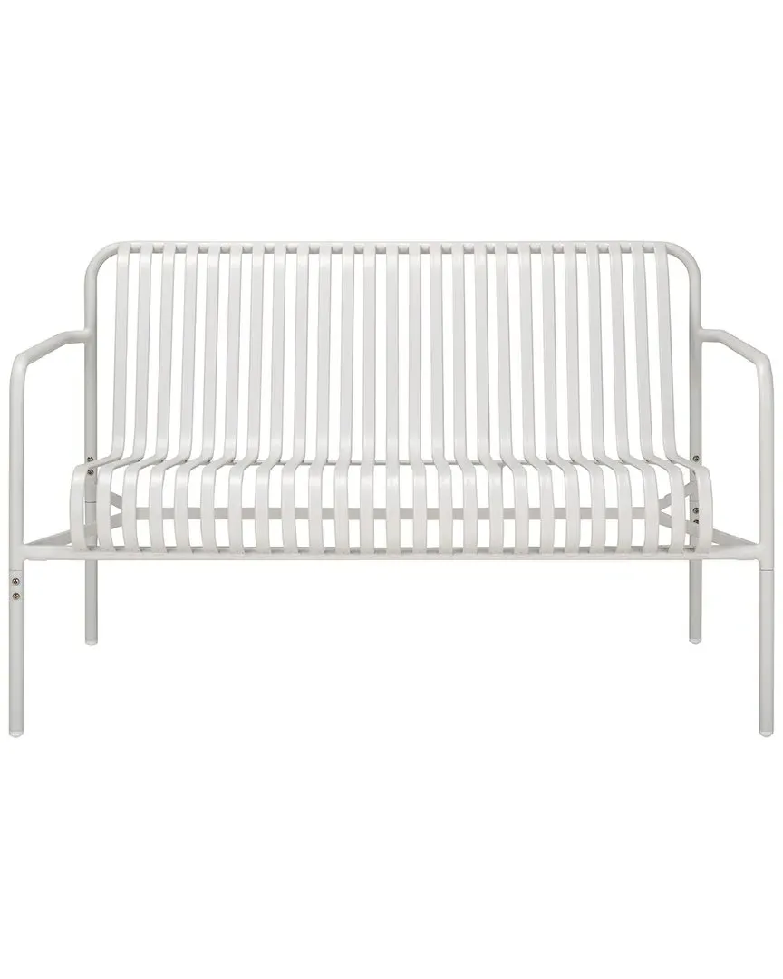 Core Two-Seater Outdoor Chair - White, Aluminum