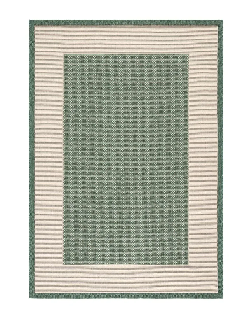 Courtyard Indoor/Outdoor Rug - Green, Polypropylene