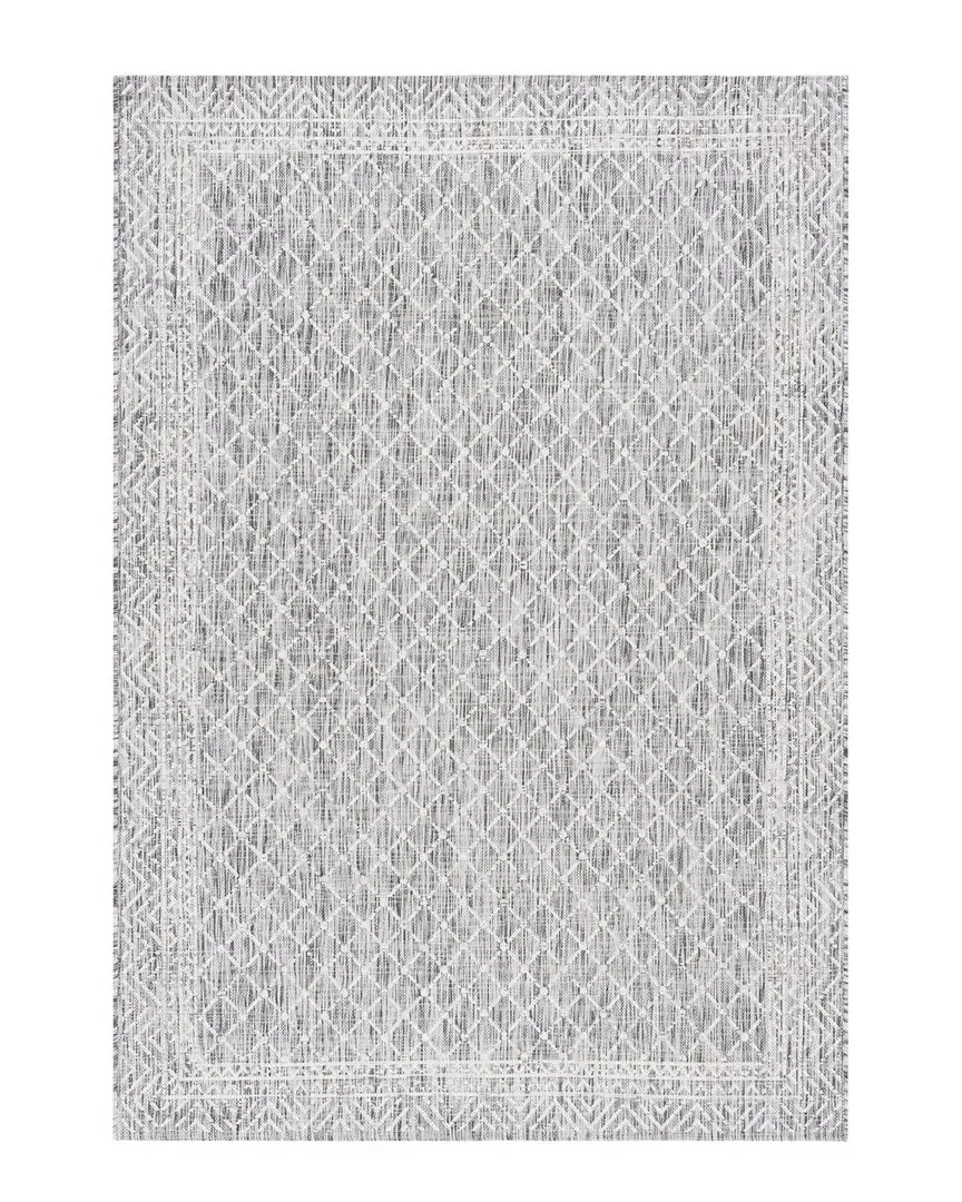 Courtyard Indoor/Outdoor Rug - Grey, Polypropylene