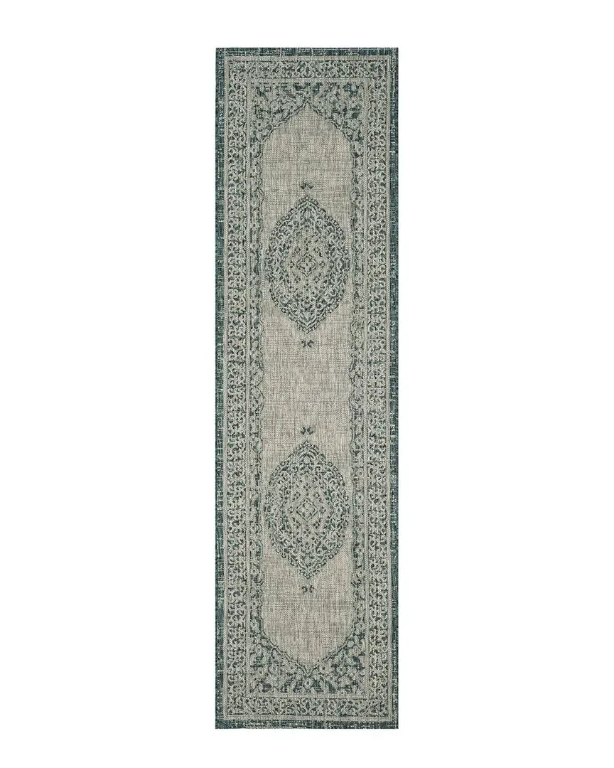 Courtyard Indoor/Outdoor Rug - Grey, Polypropylene