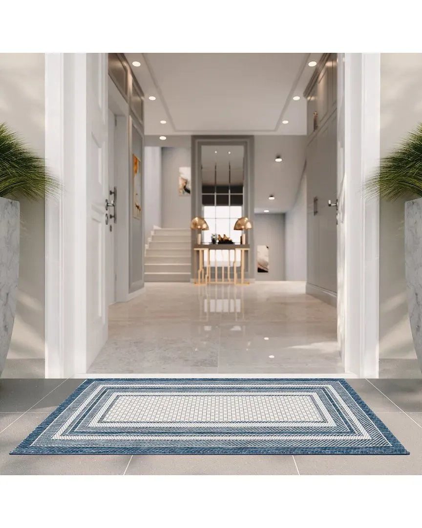 Courtyard Seablend Power-Loomed Indoor/Outdoor Rug - Ivory