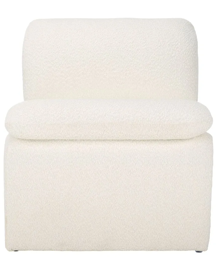 Ainslie Boucle Accent Chair - Ivory
