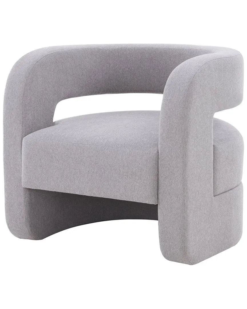 Anissa Barrel Back Accent Chair - Grey