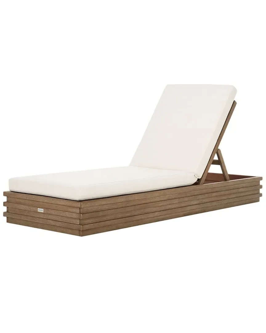 Barbados Eucalyptus Chaise Lounge - Natural, Beige