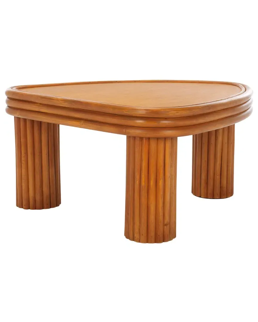 Bayard Triangle Coffee Table - Natural, Rattan image