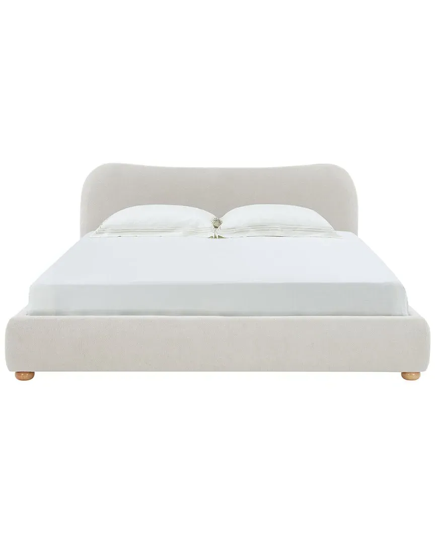 Beccarose Boucle Bed - Taupe image