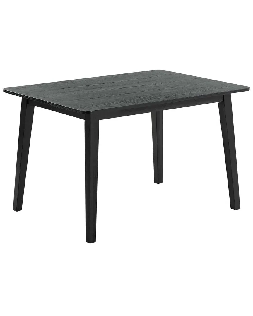 Bellalexa 48" Wood Dining Table - Black, Oak image