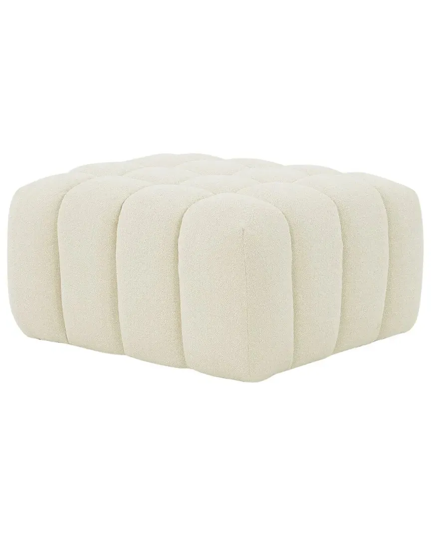 Calyna Boucle Ottoman - Cream image