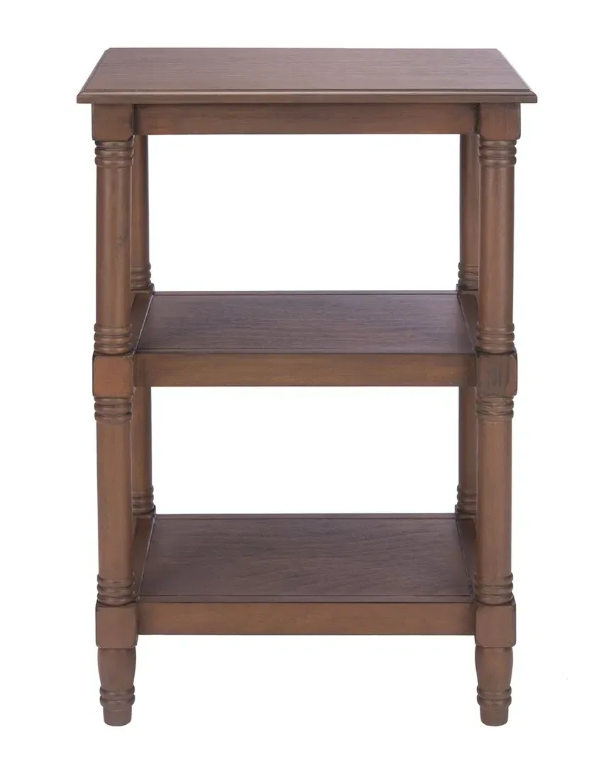 Cassie 3 Shelf Accent Table - Brown image