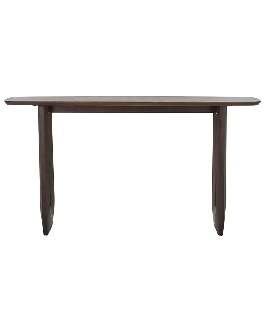 Cassiette Wood Console Table - Walnut image