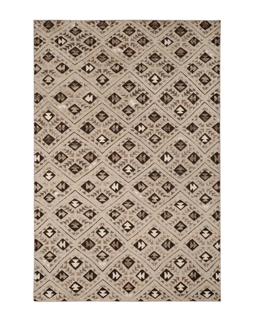 Challe Hand-Knotted Rug - Grey, Wool image