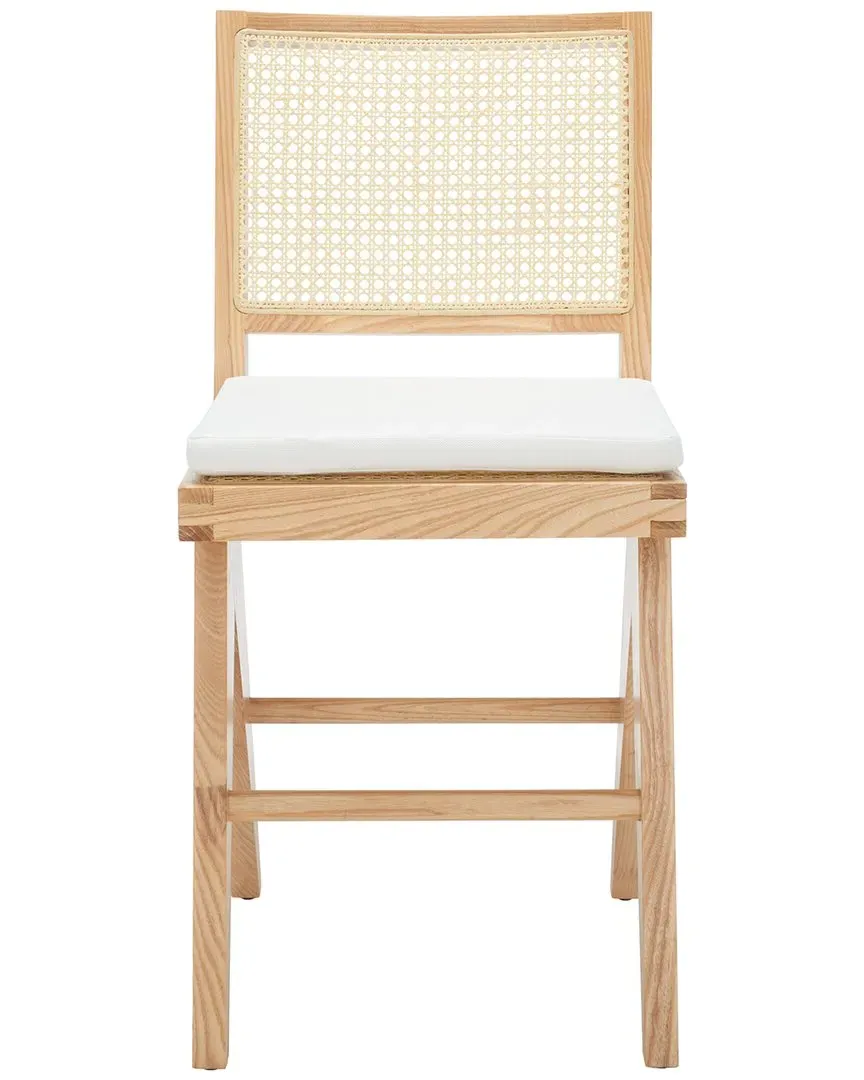Colette Rattan Counter Stool - Natural, Ash Wood image