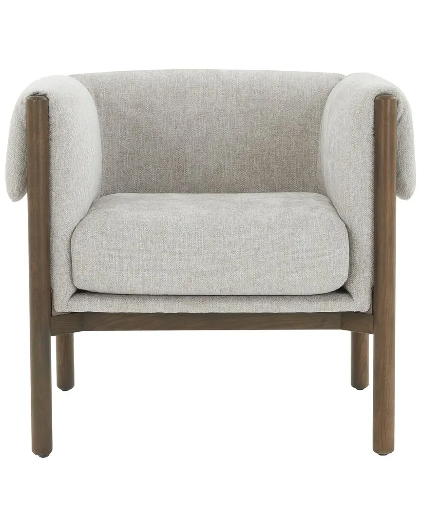 Daphanie Accent Chair - Grey, Linen image