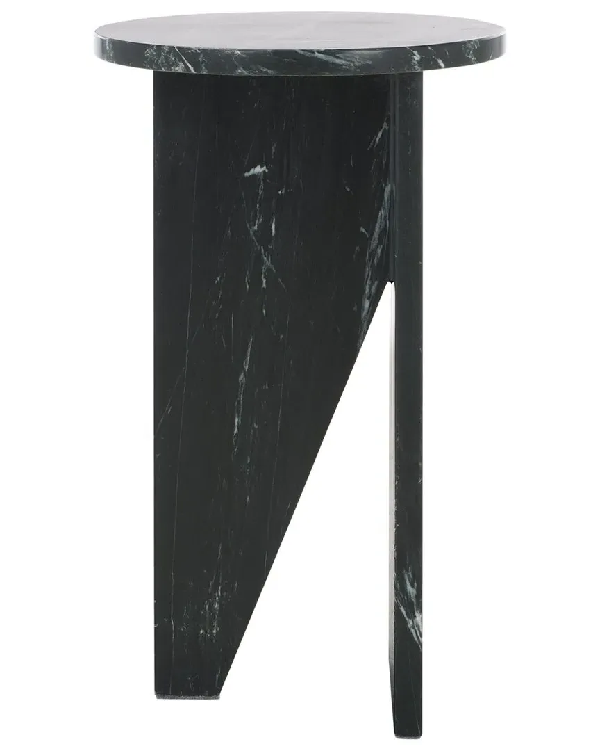 Devlin Marble Drink Table - Black image