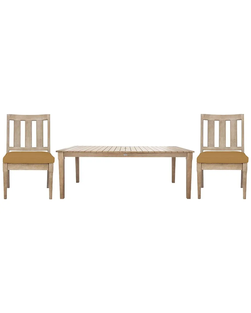 Dominica Outdoor Dining Chair - Brown, Eucalyptus image