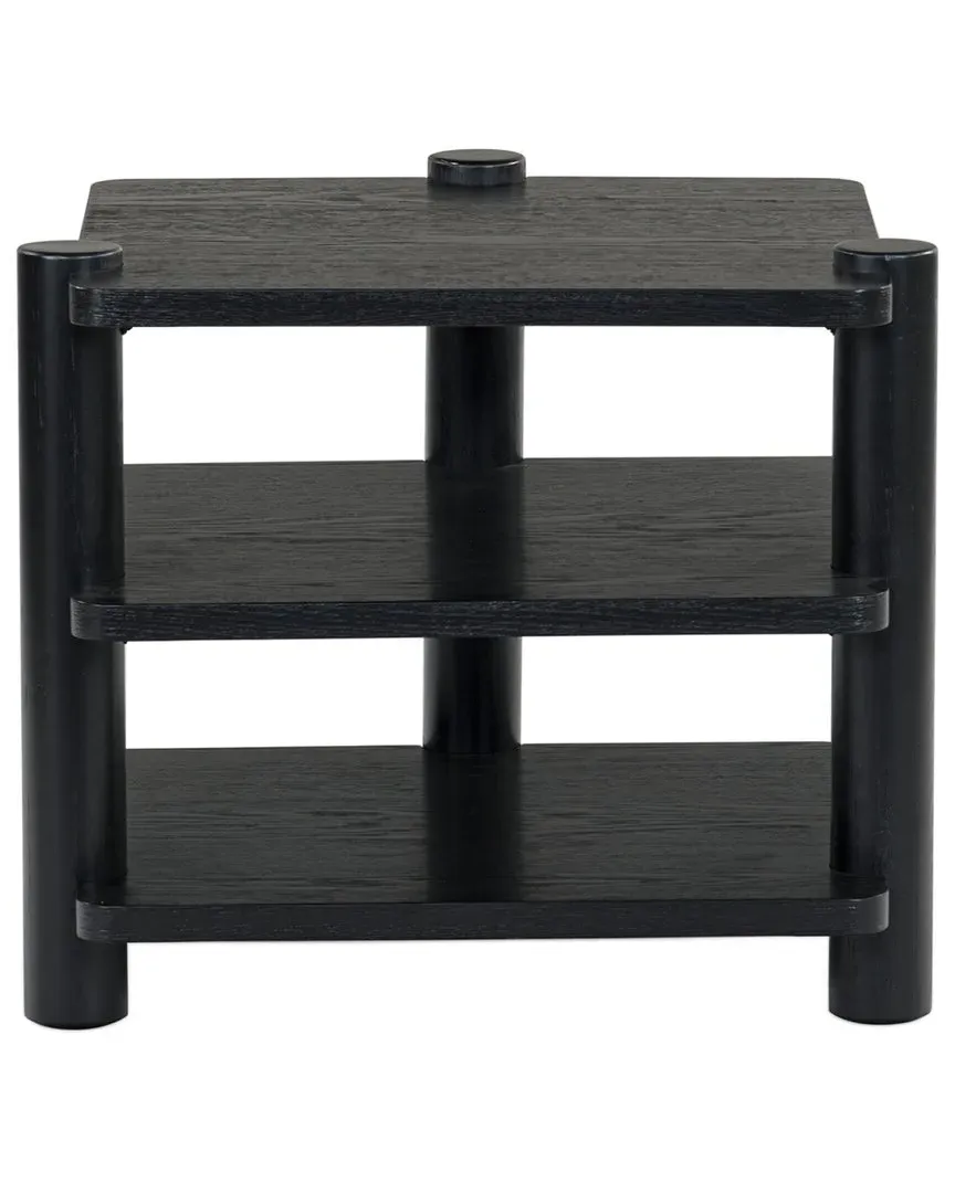 Edisyn 3-Shelf Wood Accent Table - Black image