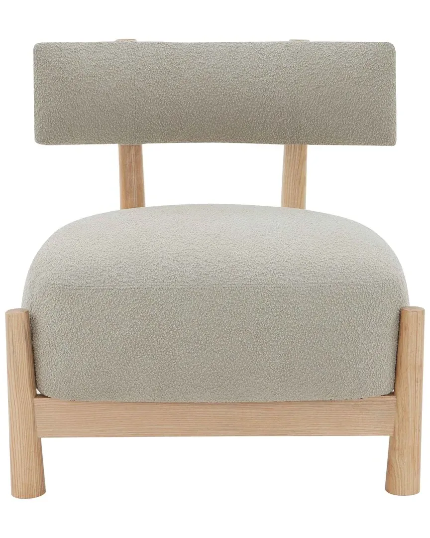 Edwardina Boucle Accent Chair - Taupe