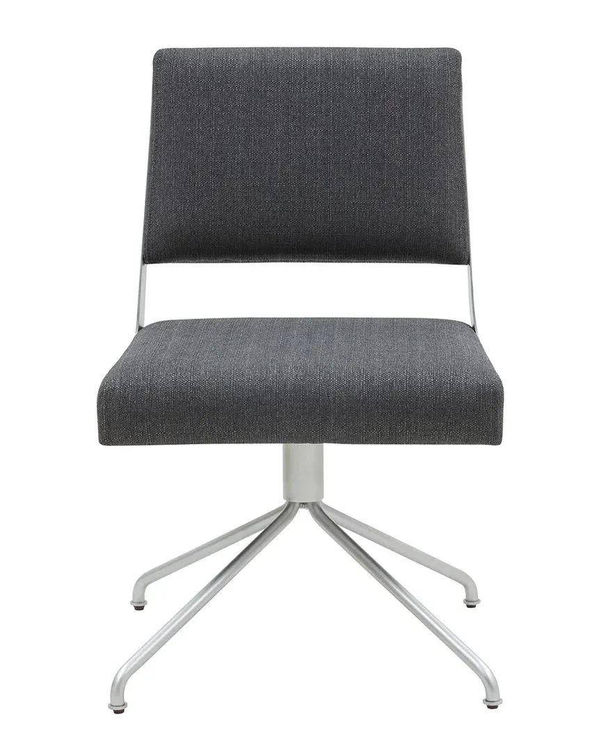 Emmeline Swivel Office Chair - Slate Grey, Fabric image