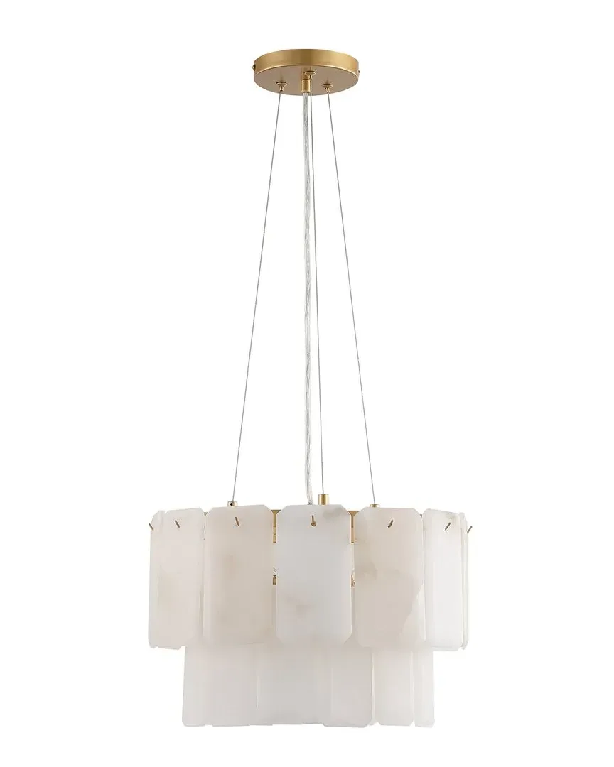 Fernandez 2-Tier Chandelier - Iron, Marble image