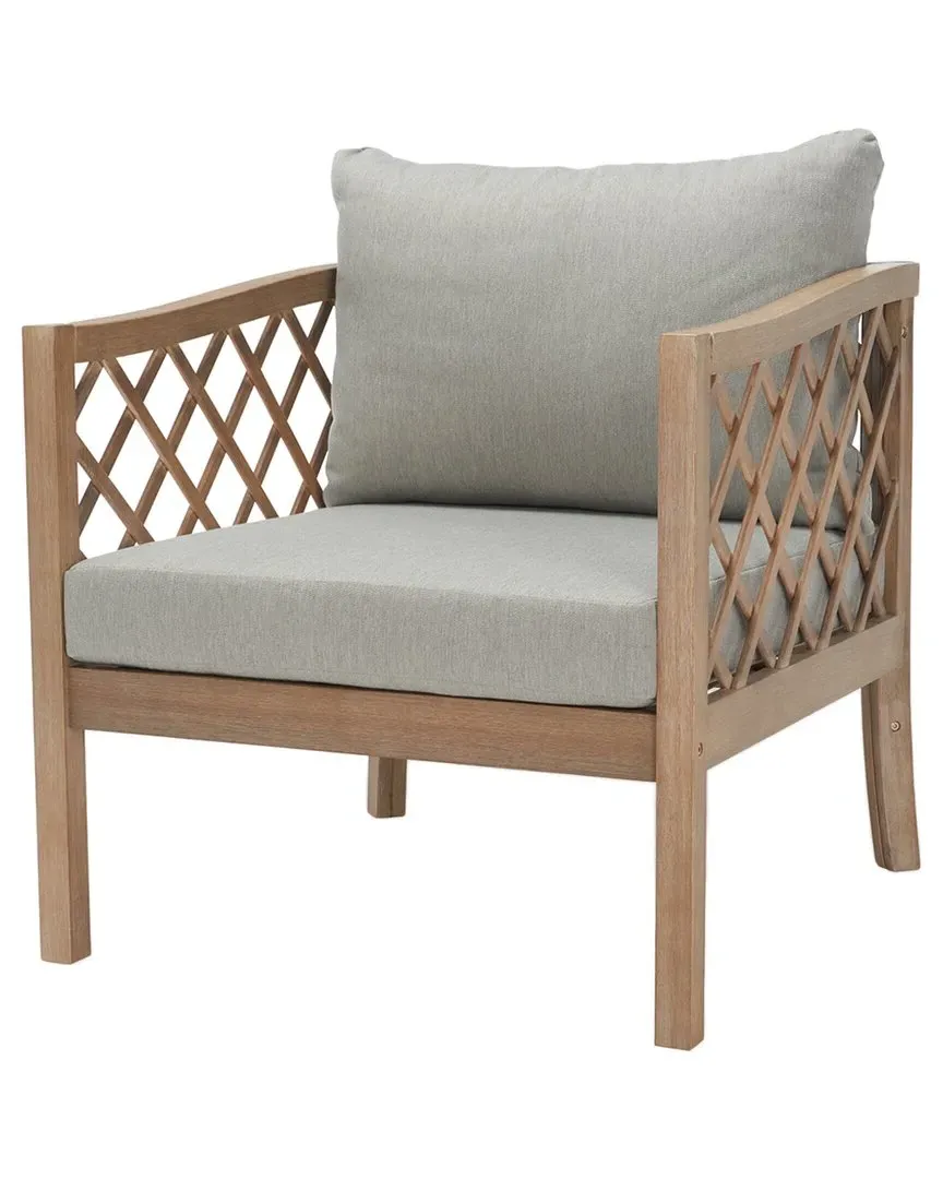 Fiji Rope Patio Chair - Brown, Wood image