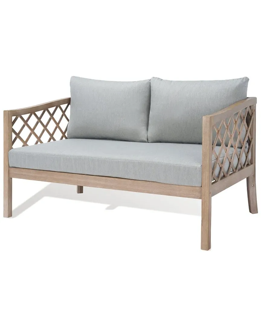 Fiji Rope Patio Sofa - Brown, Wood