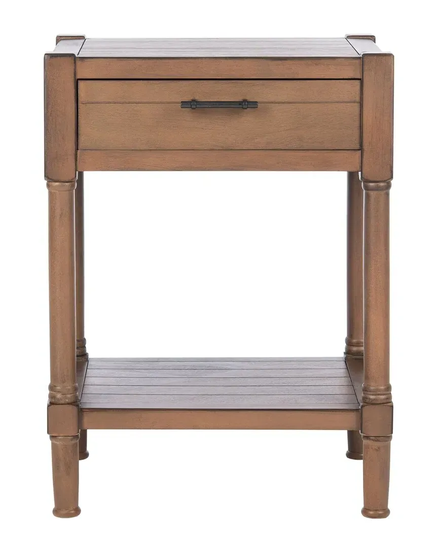 Couture Filbert Accent Table - Brown, Pine image